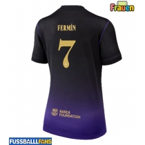 Barcelona Fermin Lopez #7 Auswärtstrikot Frauen 2026-27 Kurzarm